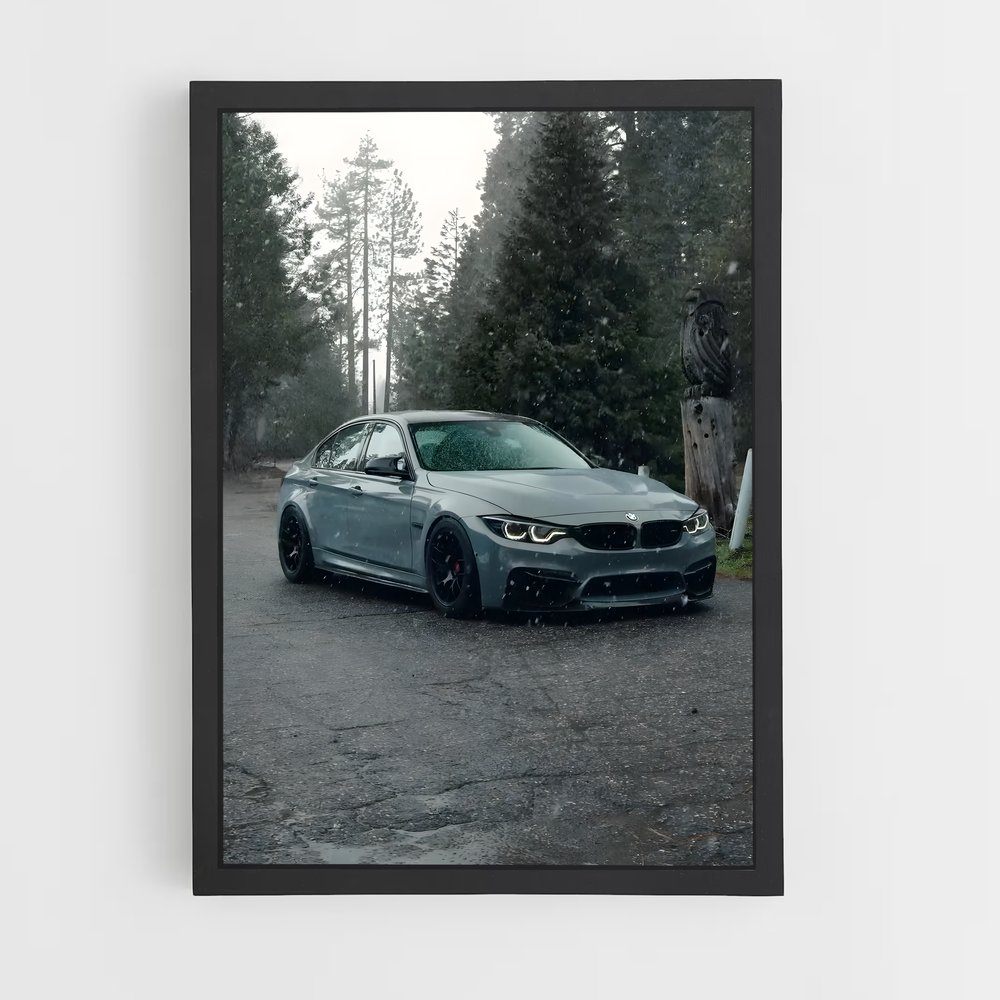 Poster motorisé cœur – affiche BMW (vue 2)